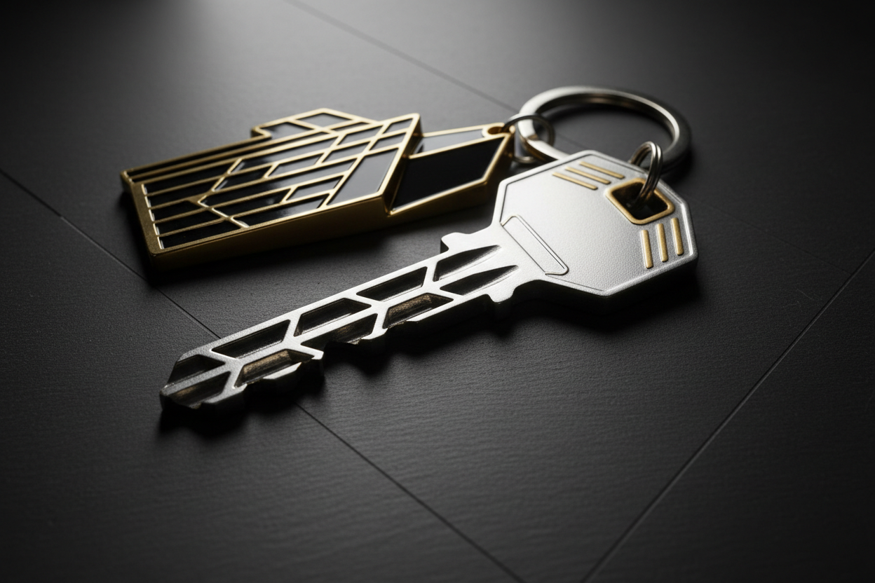 Business Geometric Real Estate Key