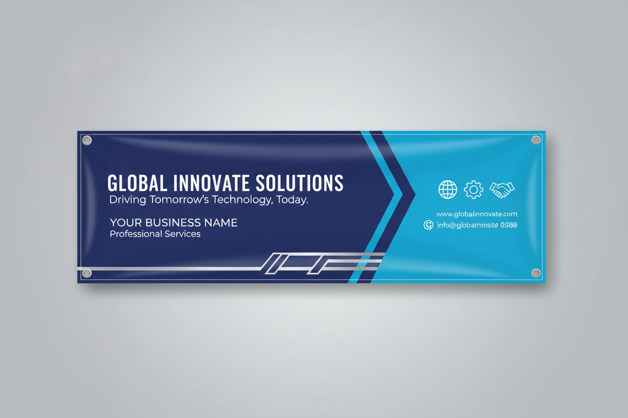 Business Plastic Banner