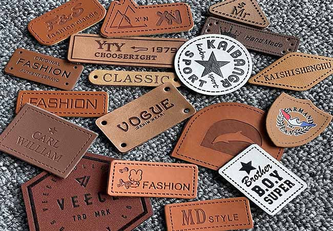 Leathered Printed Patches