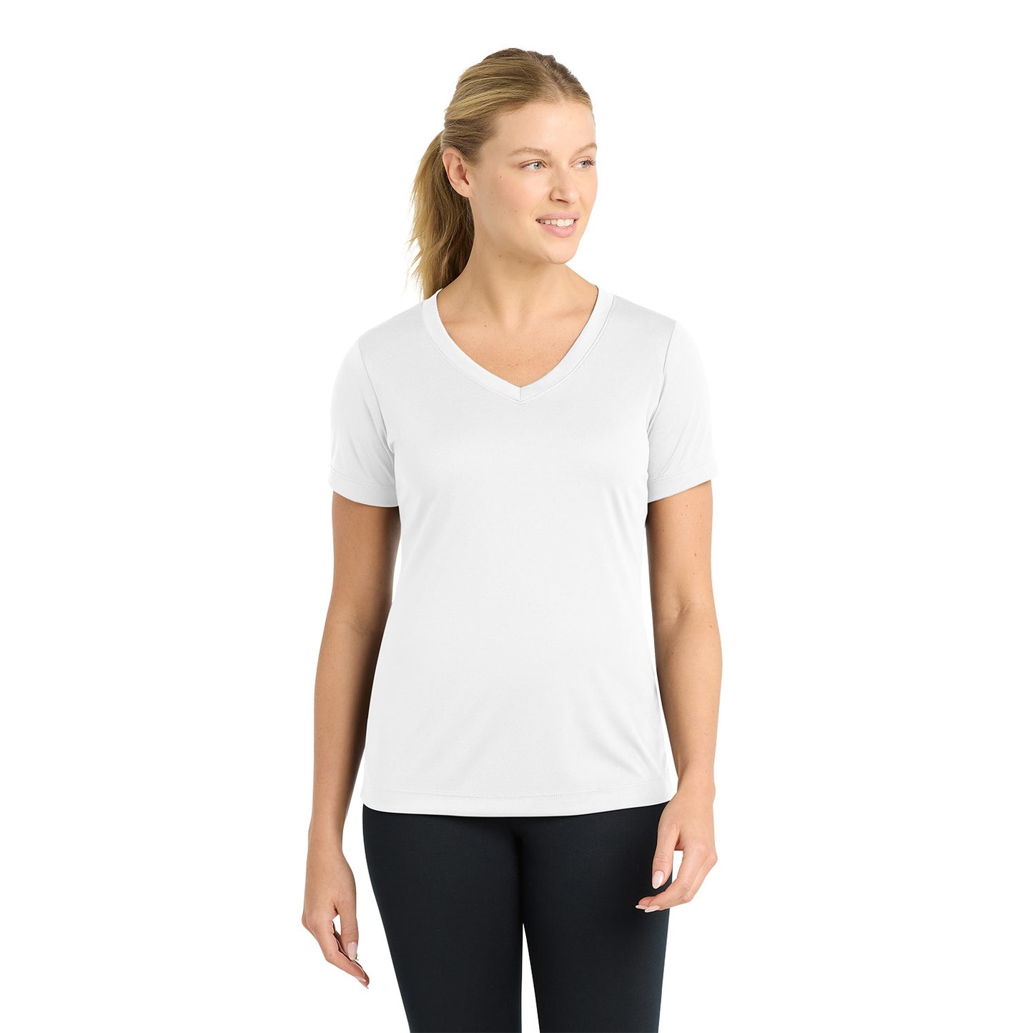 Sport-Tek Women's PosiCharge Competitor V-Neck Tee LST353