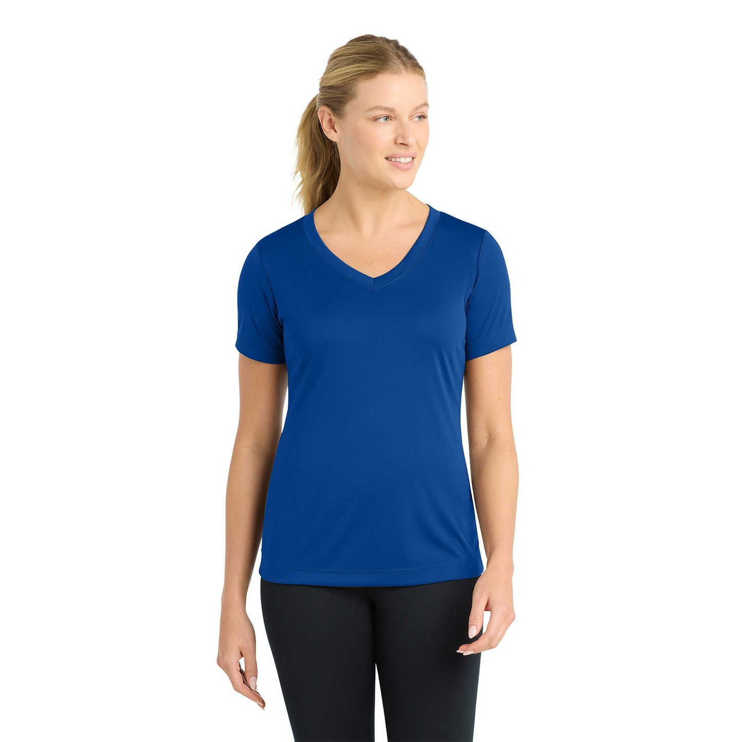 Sport-Tek Women's PosiCharge Competitor V-Neck Tee LST353