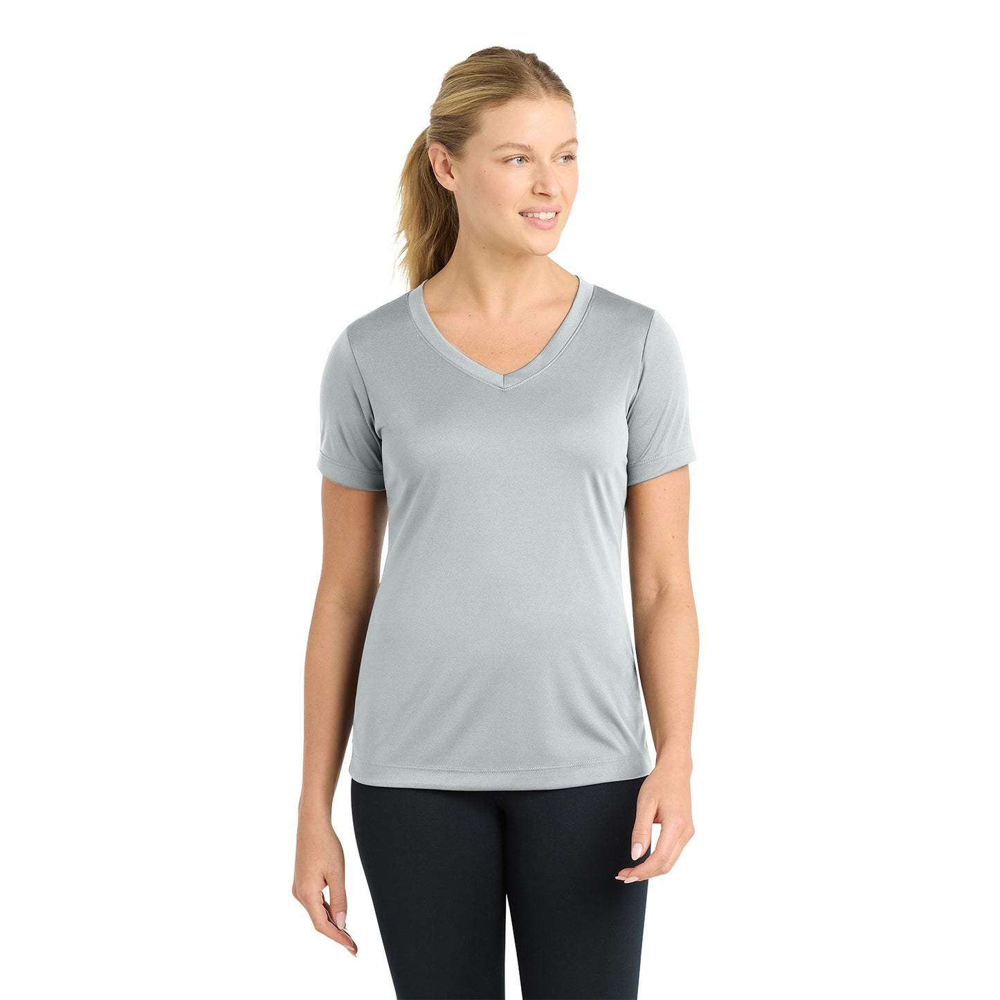 Sport-Tek Women's PosiCharge Competitor V-Neck Tee LST353