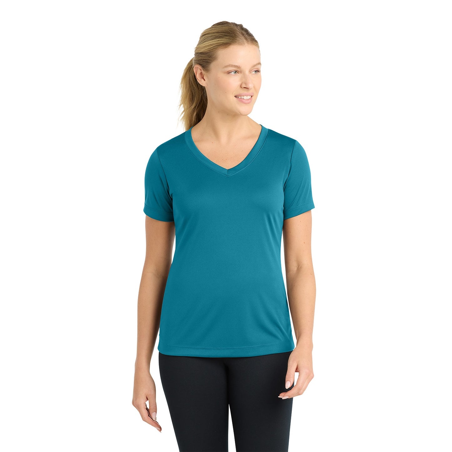 Sport-Tek Women's PosiCharge Competitor V-Neck Tee LST353