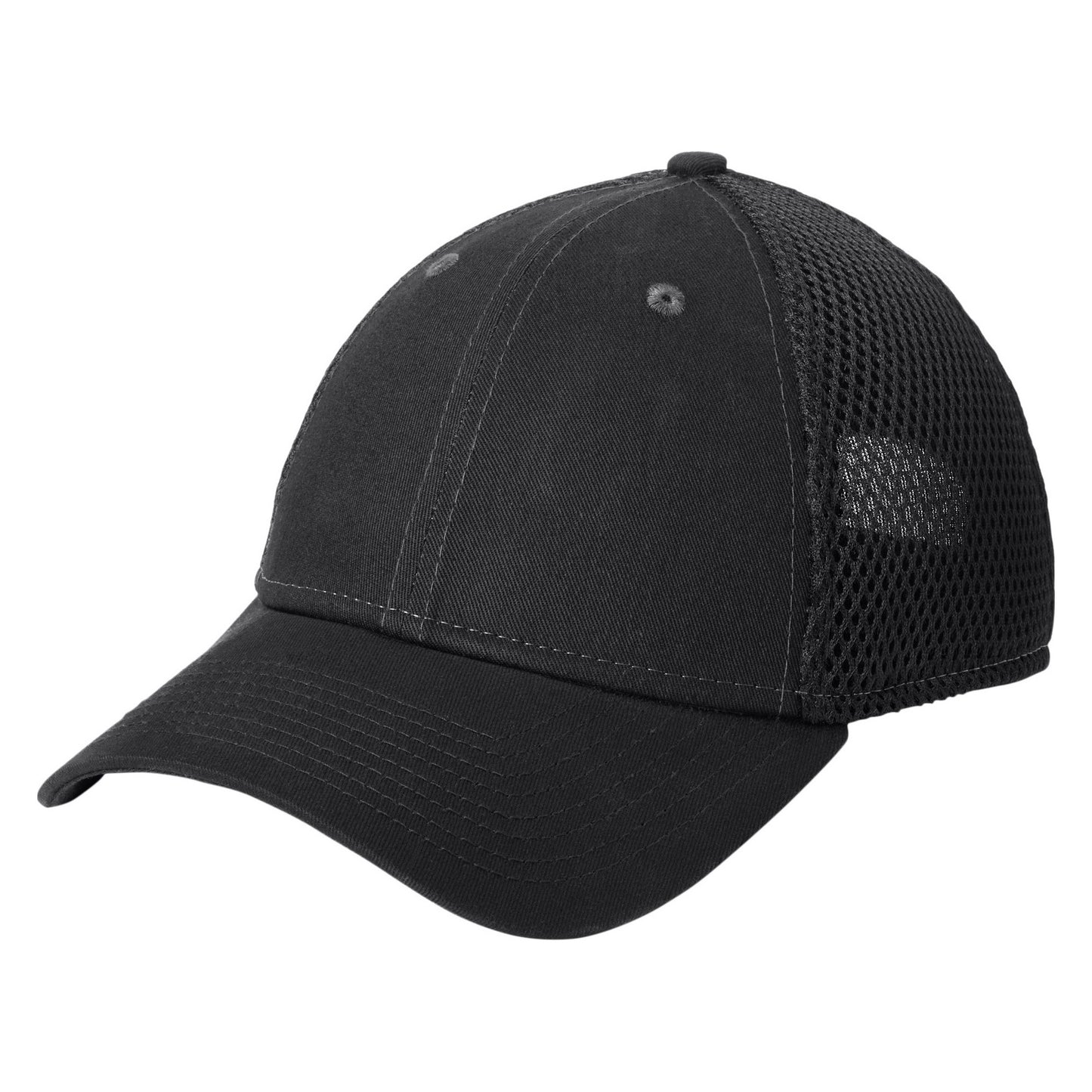 Snapback Contrast Front Mesh Cap NE204