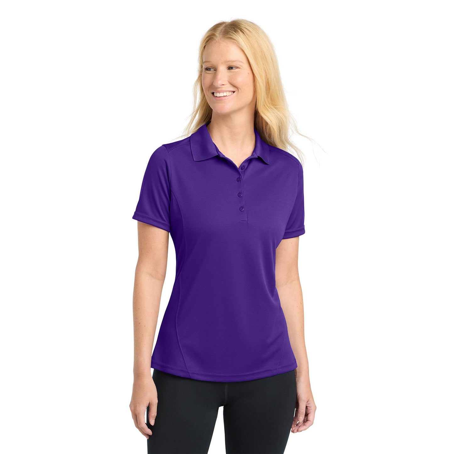 Sport-Tek Women's Dry Zone Raglan Accent Polo L475