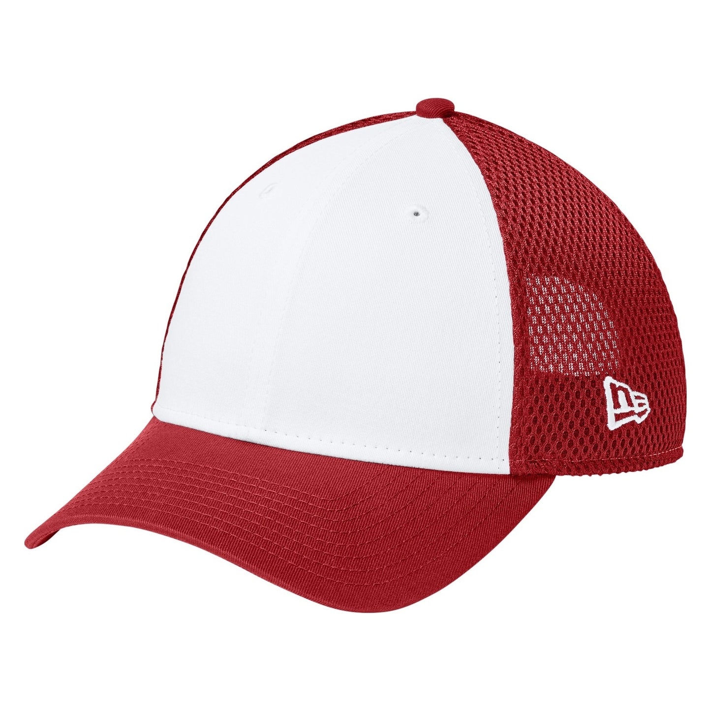Snapback Contrast Front Mesh Cap NE204