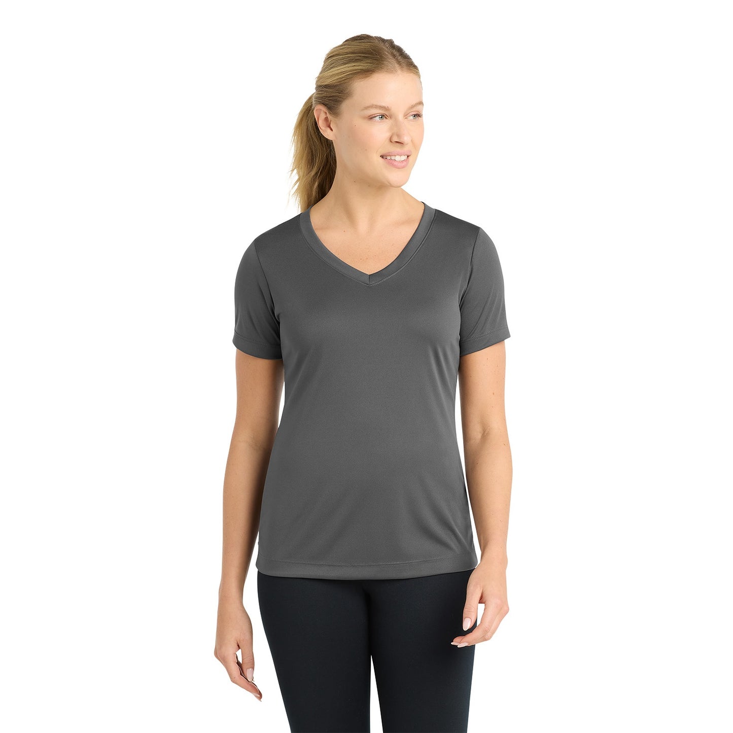 Sport-Tek Women's PosiCharge Competitor V-Neck Tee LST353