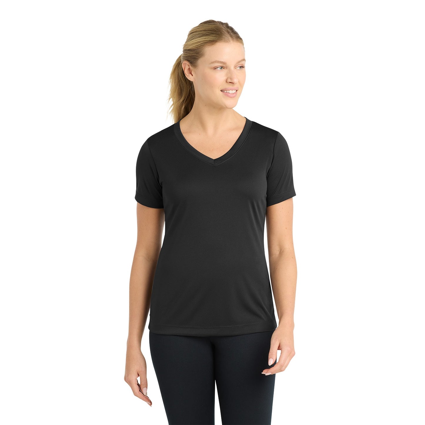 Sport-Tek Women's PosiCharge Competitor V-Neck Tee LST353